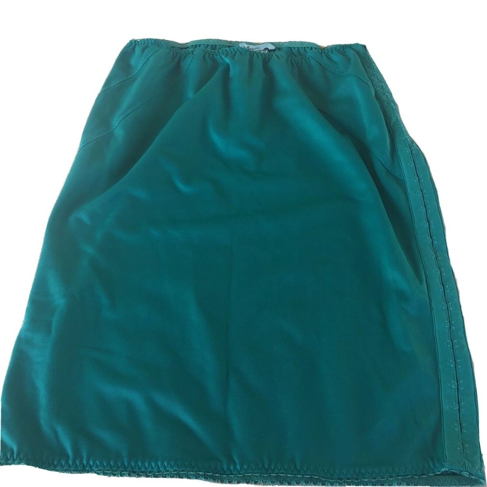 Marciano Womens Skirt Shaper Green‎ Size M pull on faux fasteners